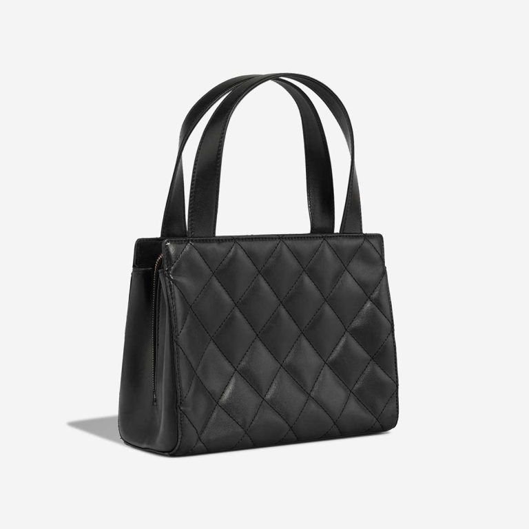 Chanel Timeless Handle Medium Lamb Black | Sell your designer bag