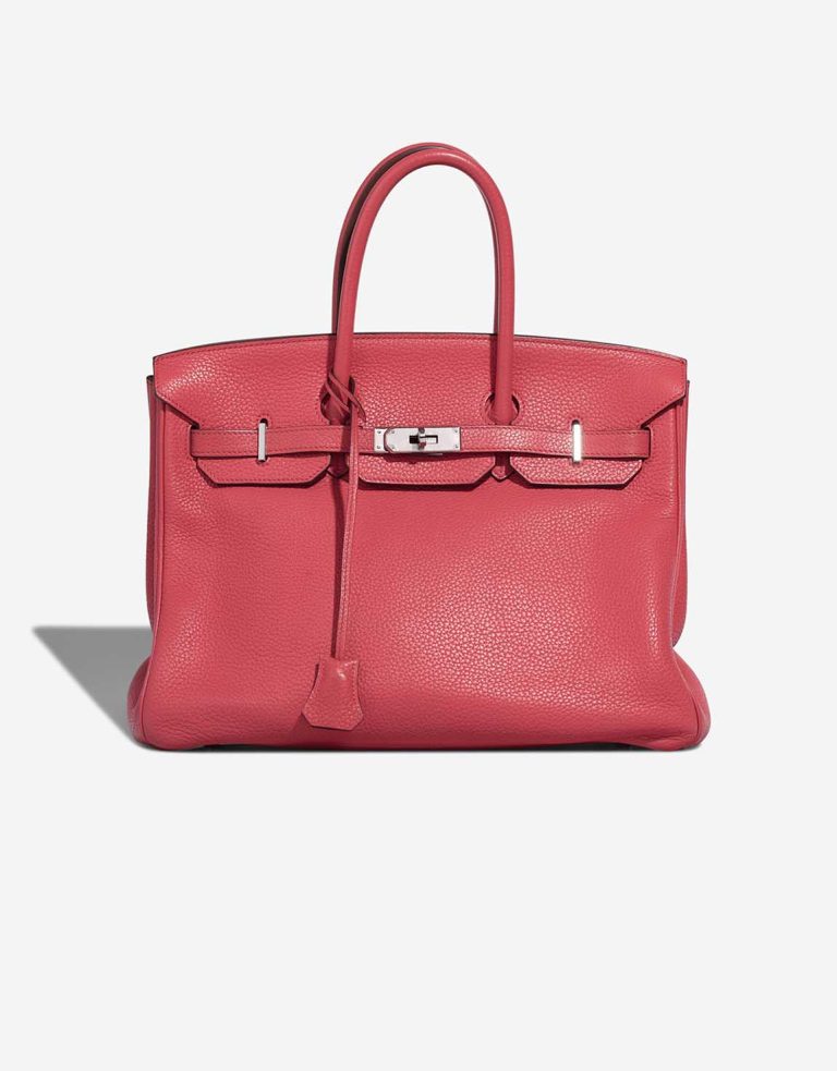 Hermès Birkin 35 Clémence Rose Lipstick Front | Sell your designer bag