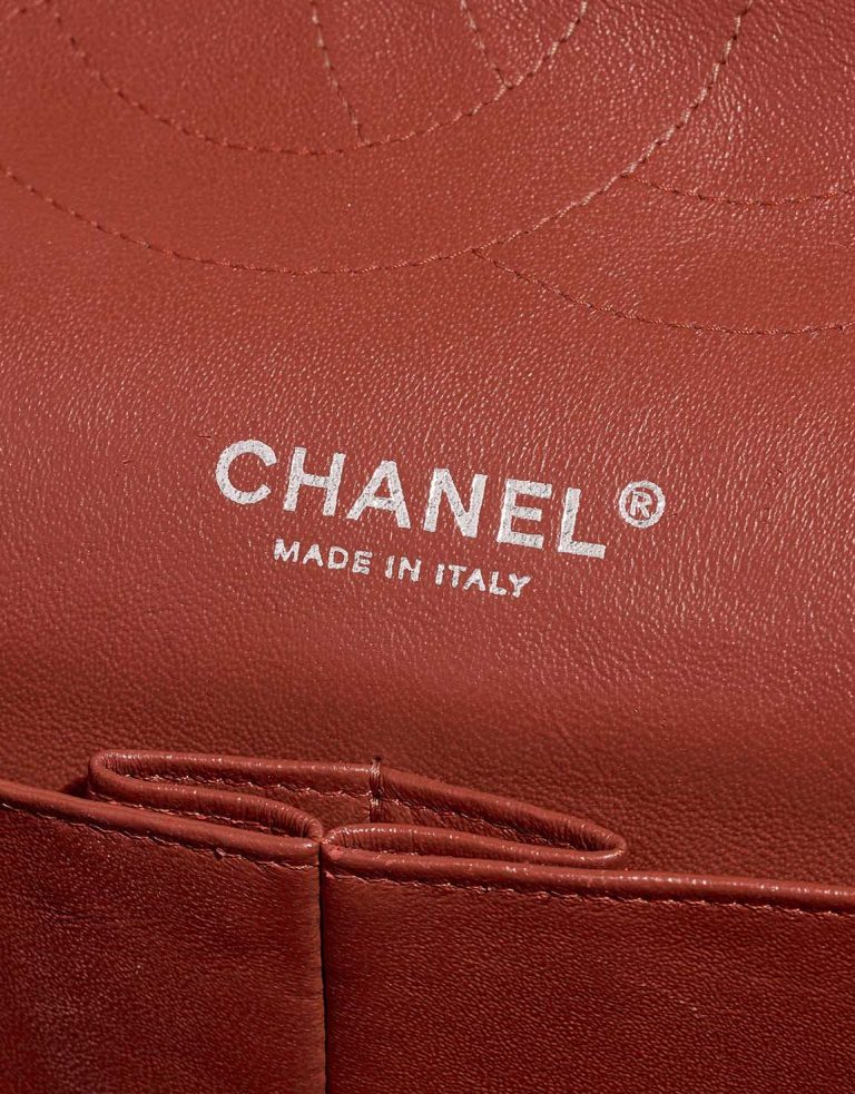 Chanel Timeless Jumbo Caviar Dark Red Logo | Sell your designer bag