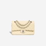 Chanel Timeless Medium Patent White Front | Sell your designer bag