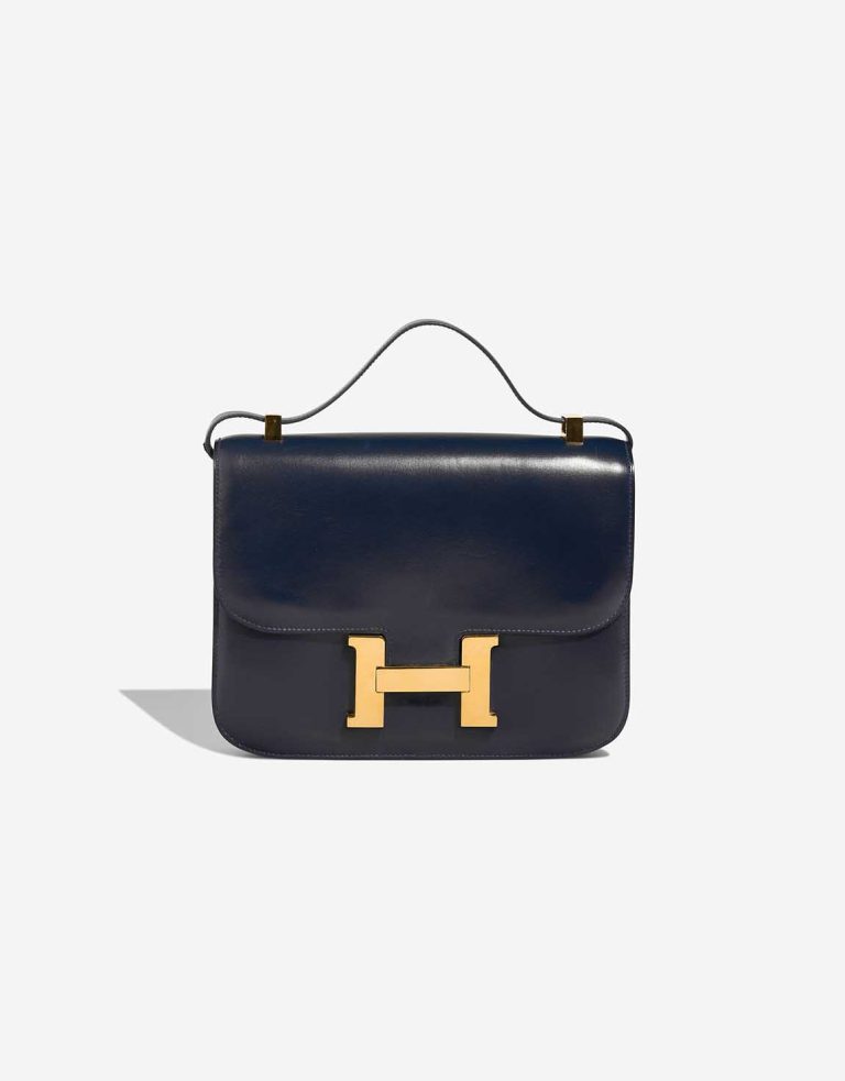 Hermès Constance 24 Box Bleu Saphir Front | Verkaufen Sie Ihre Designer-Tasche