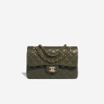 Chanel Timeless Small Lamb Khaki Front | Sell your designer bag