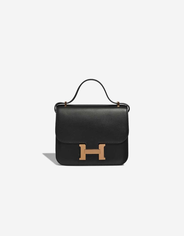 Hermès Constance 18 Veau Madame Black Front | Vendez votre sac de créateur