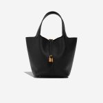 Hermès Picotin 22 Clémence Black Front | Sell your designer bag