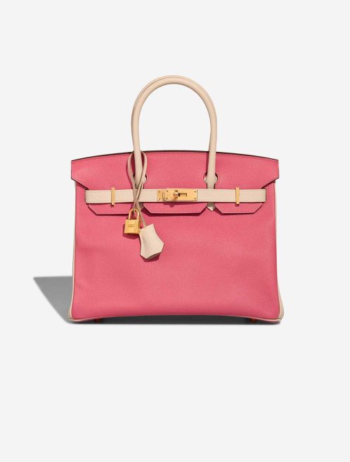 Hermès Birkin 30 HSS Rose Lipstick / Craie Front | Sell your designer bag