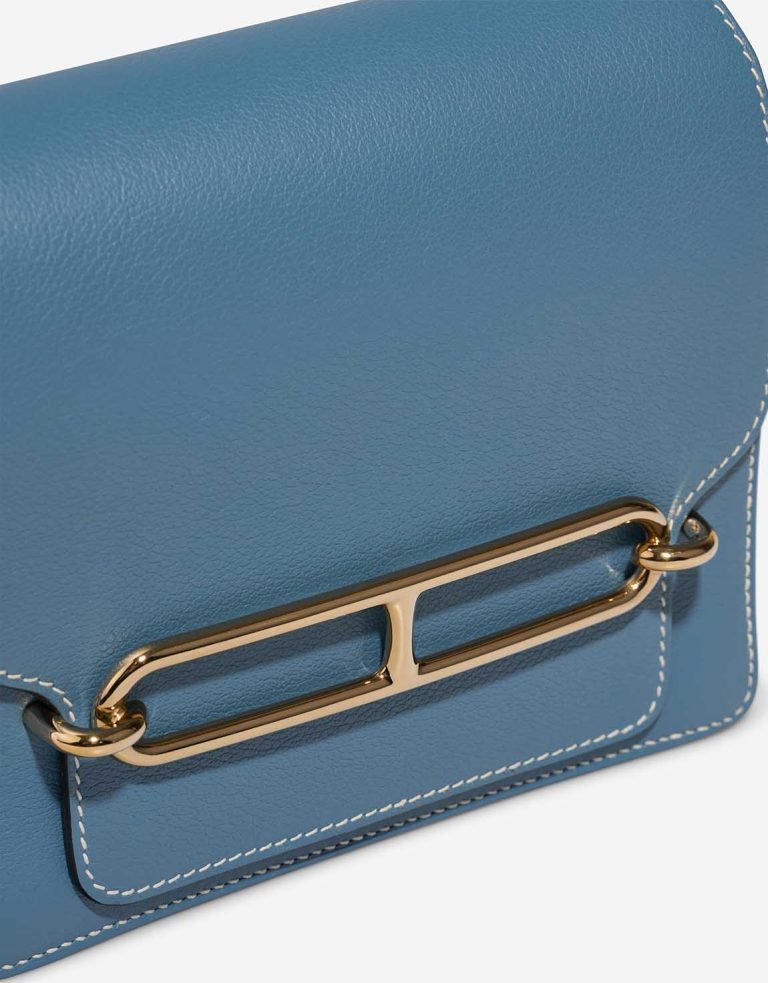 Hermès Roulis 18 Evercolor Bleu Jean Closing System | Sell your designer bag