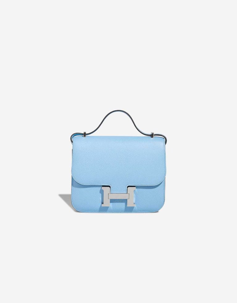 Hermès Constance 18 Epsom Céleste Front | Sell your designer bag