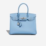 Hermès Birkin 30 Epsom Céleste Front | Vendre votre sac de créateur