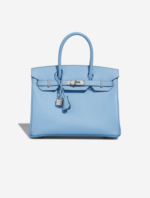 Hermès Birkin 30 Epsom Céleste Front | Vendre votre sac de créateur