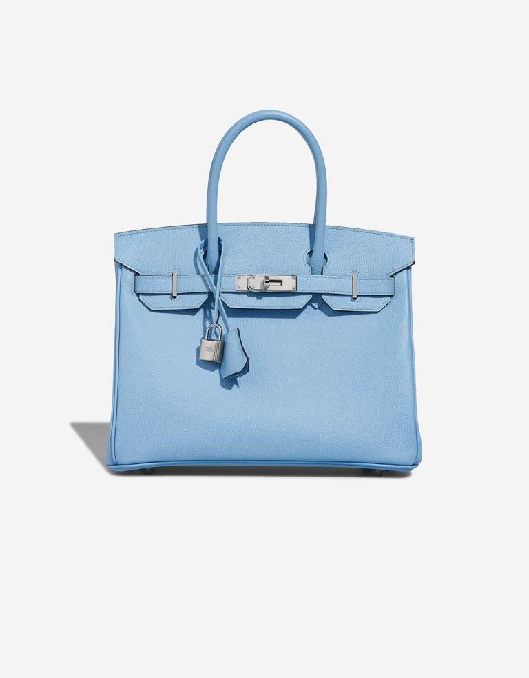 Hermès Birkin 30 Epsom Céleste Front | Verkaufen Sie Ihre Designertasche