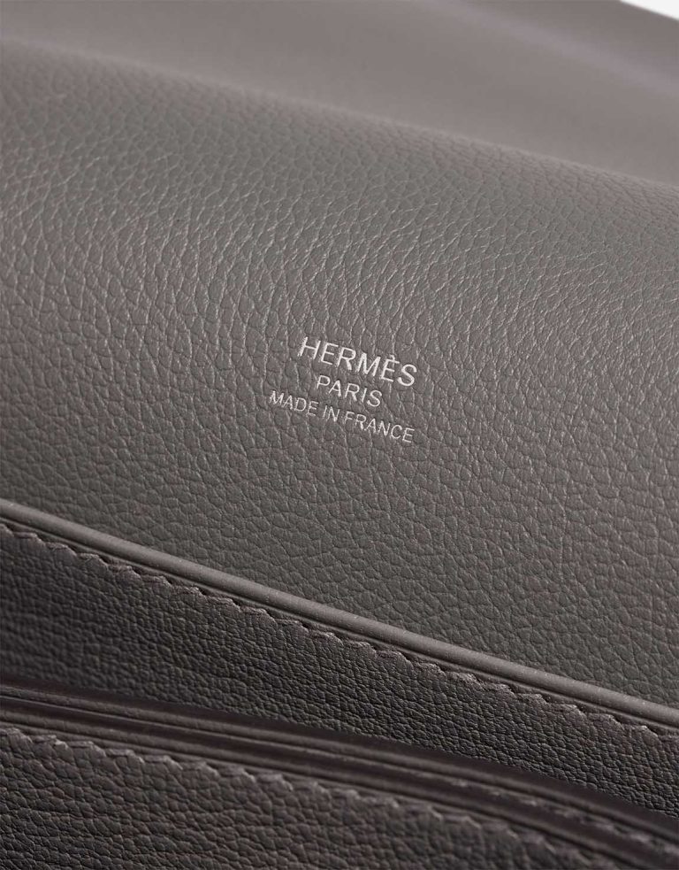 Hermès Roulis 23 Clémence Gris Meyer Logo | Sell your designer bag