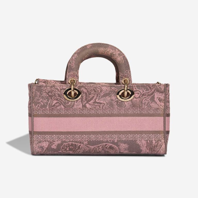 Dior Lady D-Joy Medium Canvas Pink | Sell your designer bag