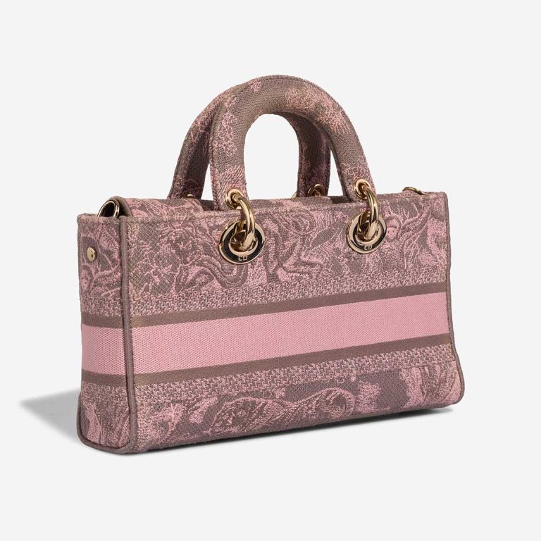 Dior Lady D-Joy Medium Canvas Pink | Sell your designer bag