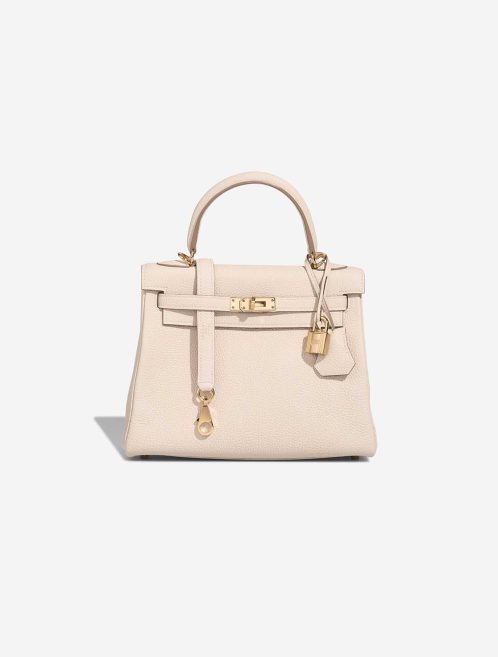 Hermès Kelly 25 Togo Craie Front | Sell your designer bag