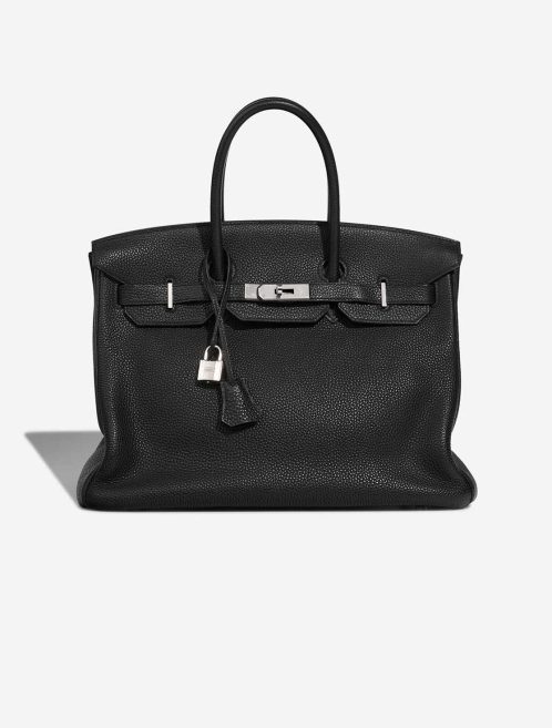 Hermès Birkin 35 Togo Black Front | Sell your designer bag