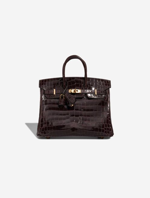 Hermès Birkin 25 Niloticus Crocodile Macassar Front | Sell your designer bag