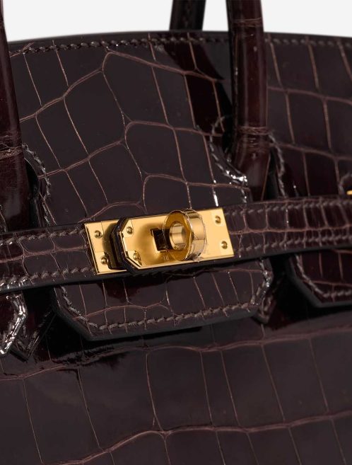 Hermès Birkin 25 Niloticus Crocodile Macassar Closing System | Sell your designer bag