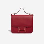 Hermès Constance 24 Epsom Rouge Grenat / Bougainvillier Front | Sell your designer bag