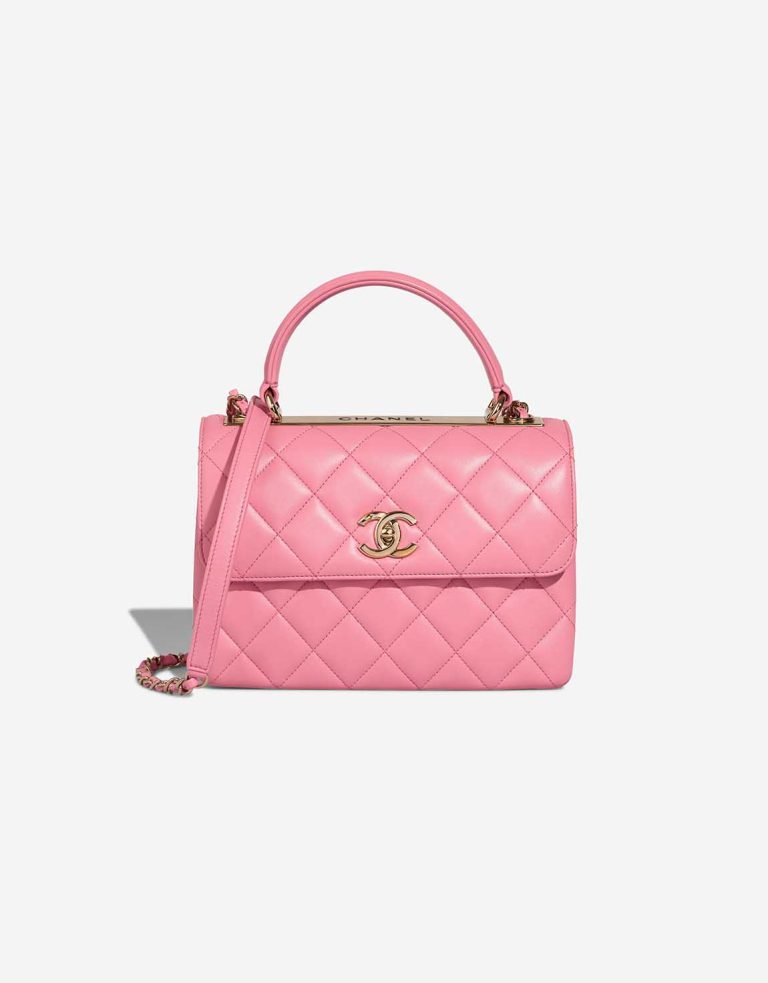 Chanel Trendy CC Medium Lamb Pink Front | Sell your designer bag