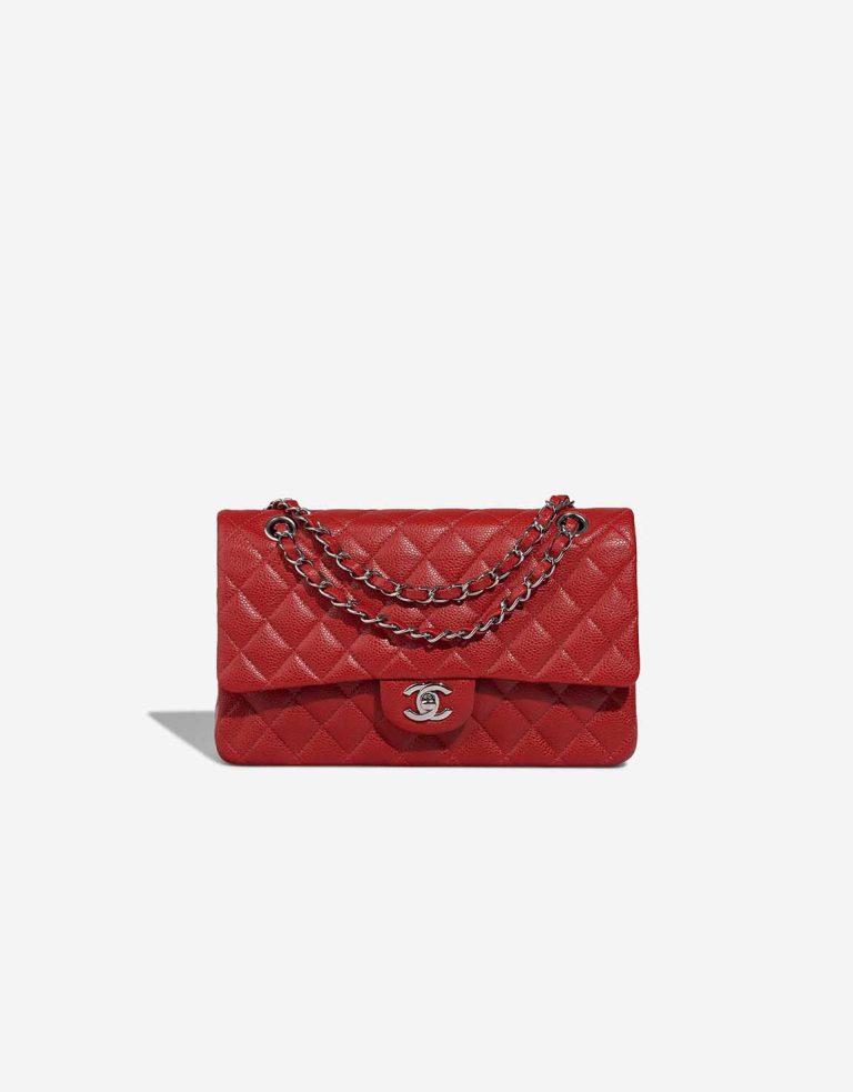 Chanel Timeless Medium Caviar Red Front | Sell your designer bag