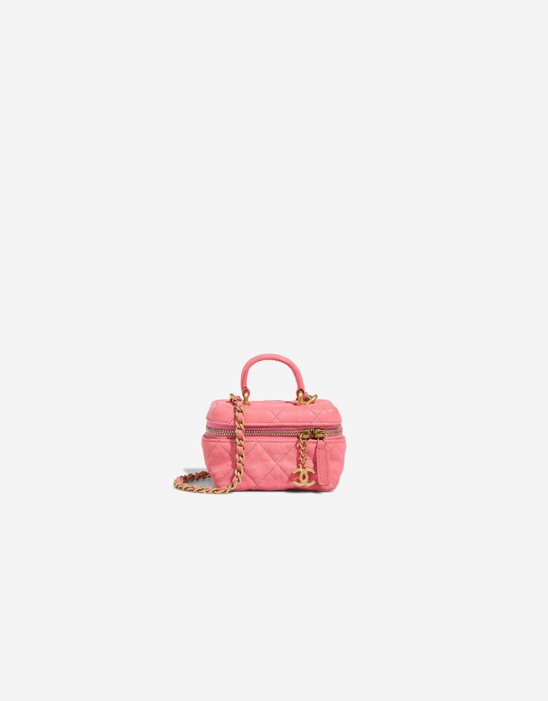 Chanel Vanity Micro Caviar Pink Front | Sell your designer bag