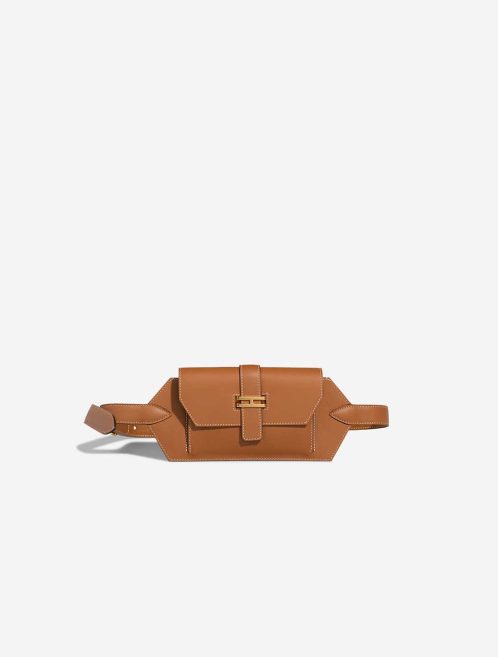 Hermès Elan Pocket 24 Swift Gold Front | Sell your designer bag