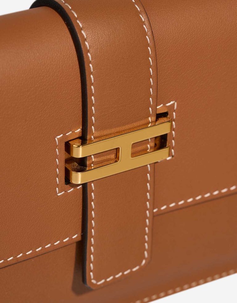 Hermès Elan Pocket 24 Swift Gold Closing System | Sell your designer bag