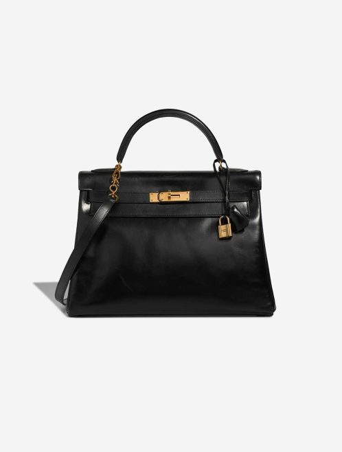 Hermès Kelly 32 Box Noir Front | Vendez votre sac de créateur