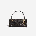 Dior Lady Large Lamb Black Front | Sell your designer bag