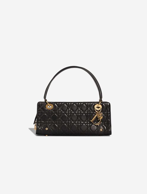 Dior Lady Large Lamb Black Front | Sell your designer bag