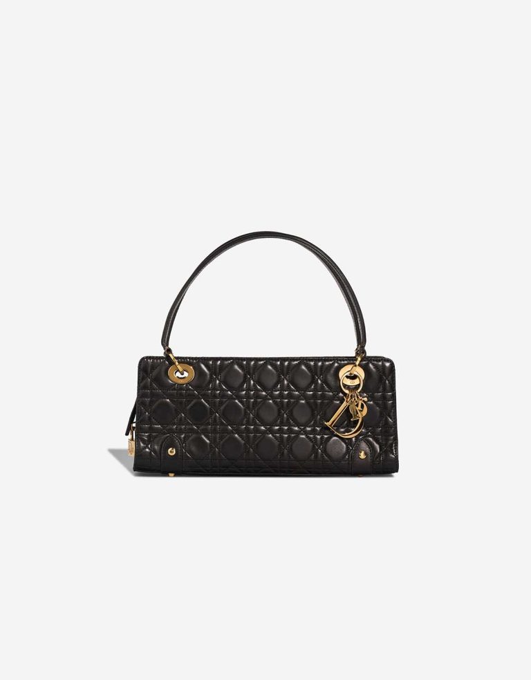 Small lady dior black sale