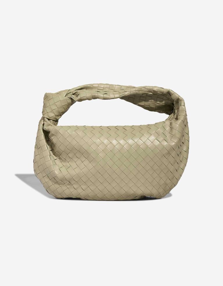 Bottega Veneta Jodie Large Calf Green Front | Sell your designer bag