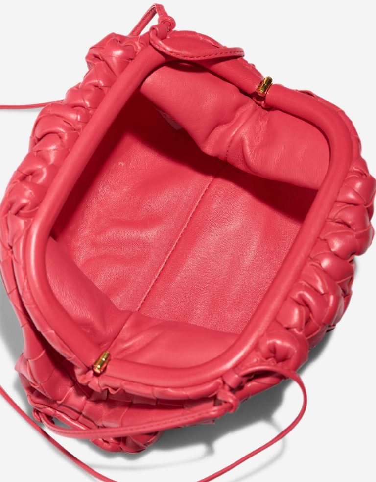 Bottega Veneta Pouch Klein Kalbsleder Rosa Innenseite | Verkaufen Sie Ihre Designer-Tasche