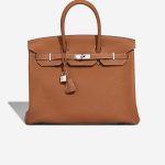 Hermès Birkin 35 Togo Gold Front | Sell your designer bag