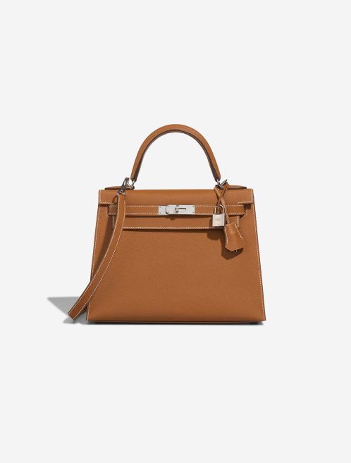 Hermès Kelly 28 Epsom Gold Front | Sell your designer bag