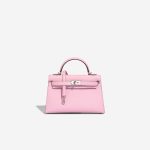 Hermès Kelly Mini Epsom Mauve Sylvestre Front | Vendre votre sac de créateur