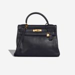 Hermès Kelly 32 Gulliver Bleu Marine Front | Sell your designer bag