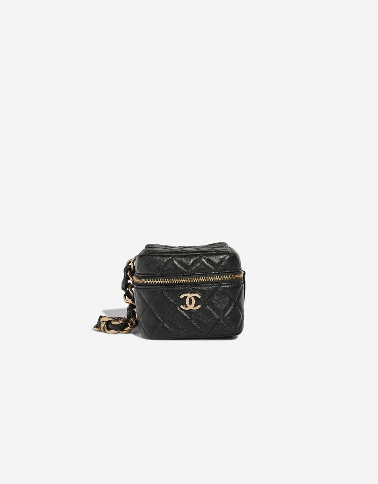 Chanel Vanity Mini Lamb Black Front | Sell your designer bag