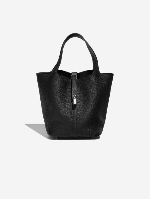 Hermès Picotin 22 Clémence Black Front | Sell your designer bag