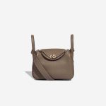 Hermès Lindy Mini Clémence Étoupe Front | Sell your designer bag