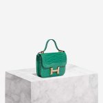 Hermès Constance Micro Alligator Mississippi Vert Jade Front | Sell your designer bag