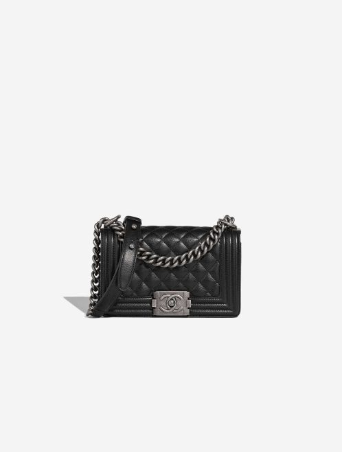 Chanel Boy Small Caviar Black Front | Sell your designer bag