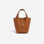 Hermès Picotin 18 Clémence Gold Front | Sell your designer bag