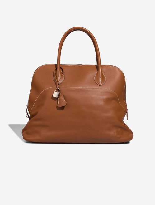 Hermès Bolide 40 Relax Veau Sikkim Gold Front | Sell your designer bag