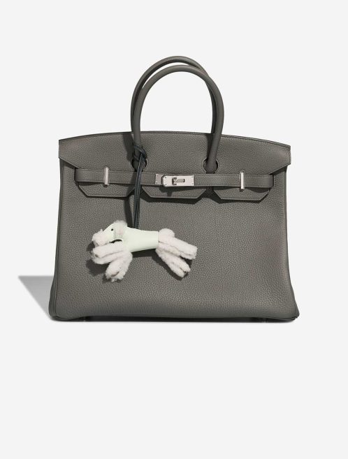 Hermès Budy Merino Wool / Milo Lamb Vert Fizz Closing System | Sell your designer bag