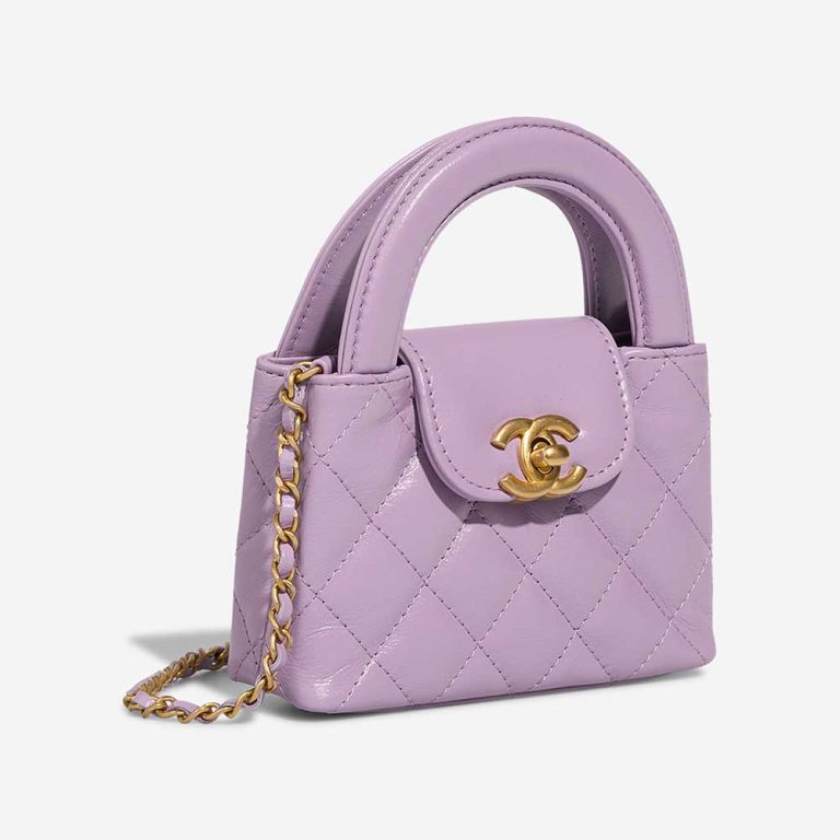 Chanel Kelly Micro Crinkled Calf Violet | Sell your designer bag