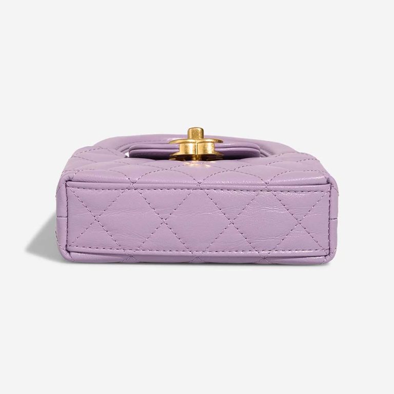 Chanel Kelly Micro Crinkled Calf Violet | Sell your designer bag