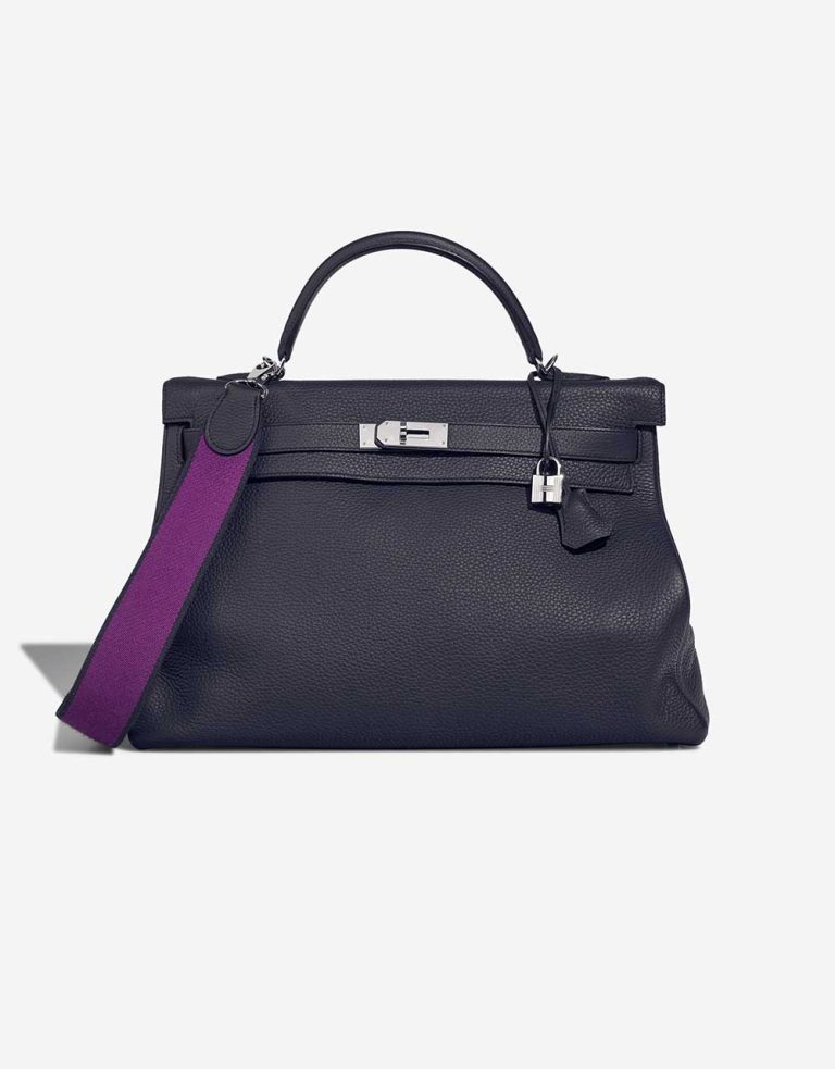 Hermes Kelly 35 Togo Bleu Electrique SACLAB