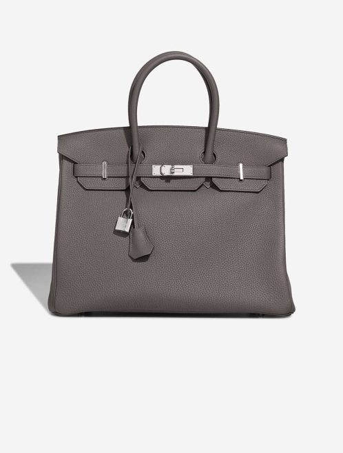 Hermès Birkin 35 Togo Étain Front | Sell your designer bag