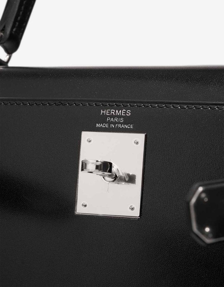 Hermès Kelly 28 Box Black Logo | Sell your designer bag